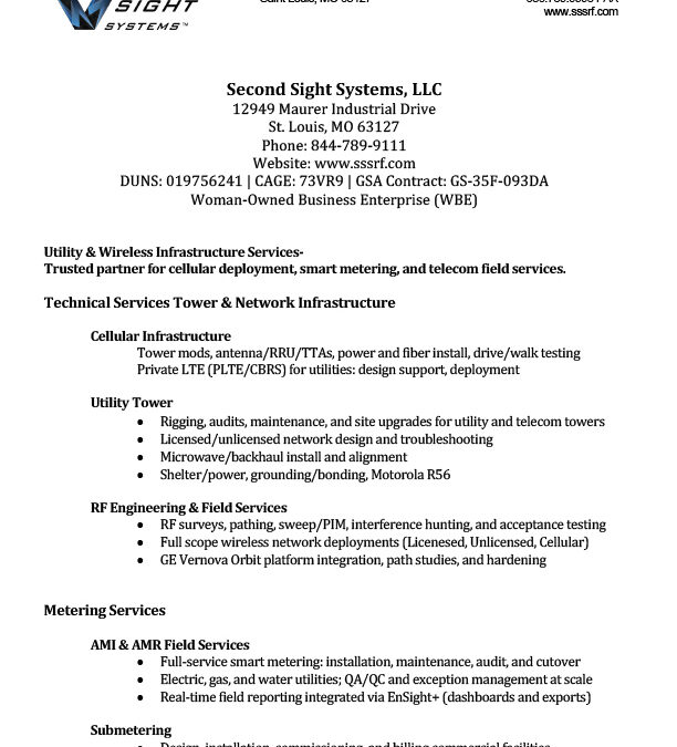 Capabilities Statement